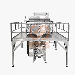  Quick frozen food several grain packaging machine is applied in the food industry