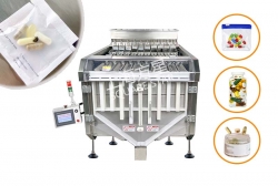  Mixed material several grain packaging machine